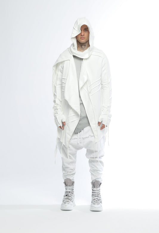 Ether White Cardigan