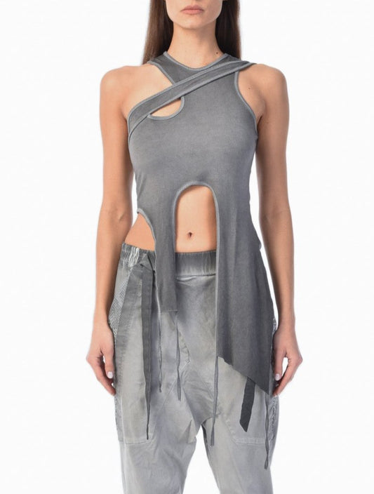 Yuki Gray Tank Top