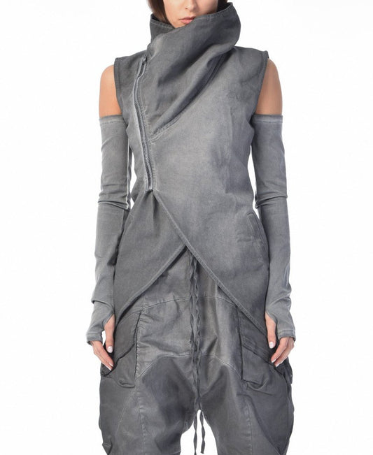 Eclipse Wrap Gray Vest