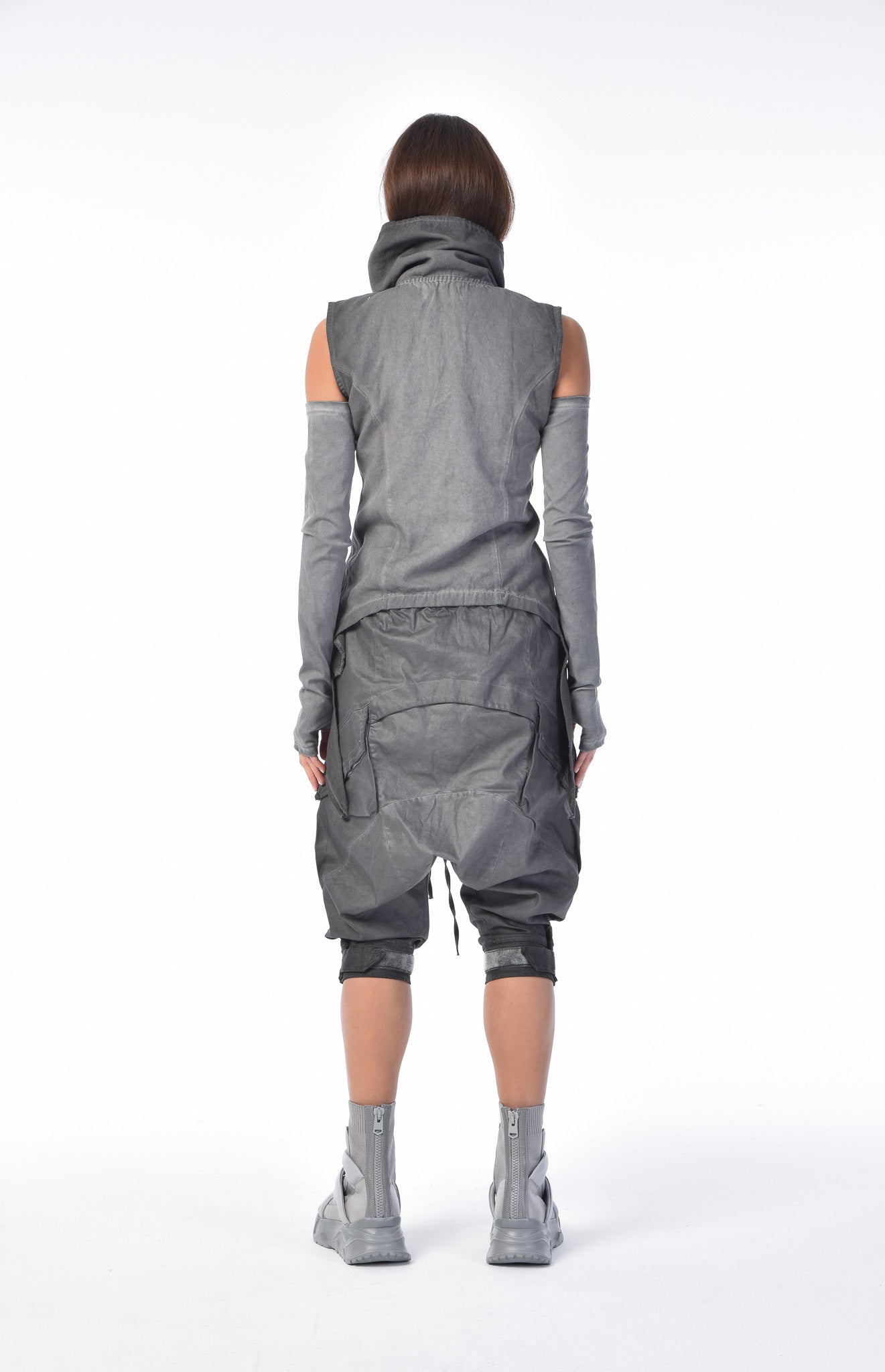 Eclipse Wrap Gray Vest